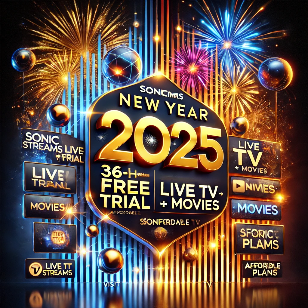 You are currently viewing Celebrate New Year 2025 with SonicStreams IPTV: The Best Streaming Experience